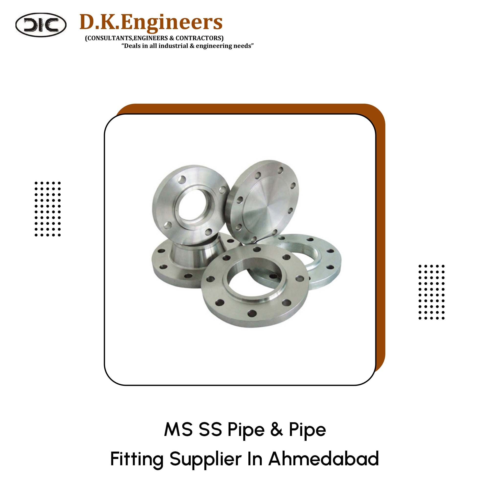 MS SS Pipe & Pipe Fitting Supplier in Ahmedabad