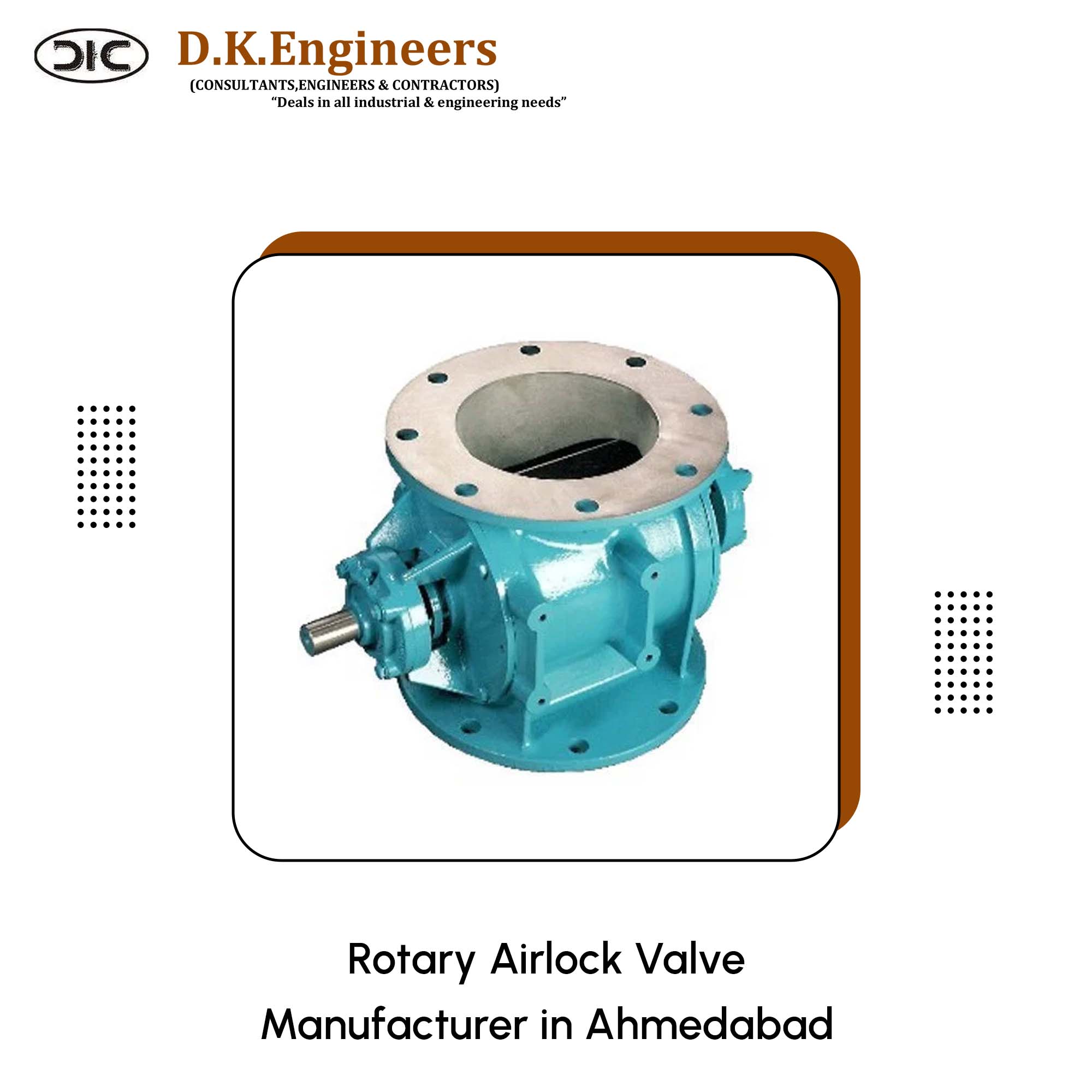 Rotary Airlock Valve Manufacturer in Ahmedabad